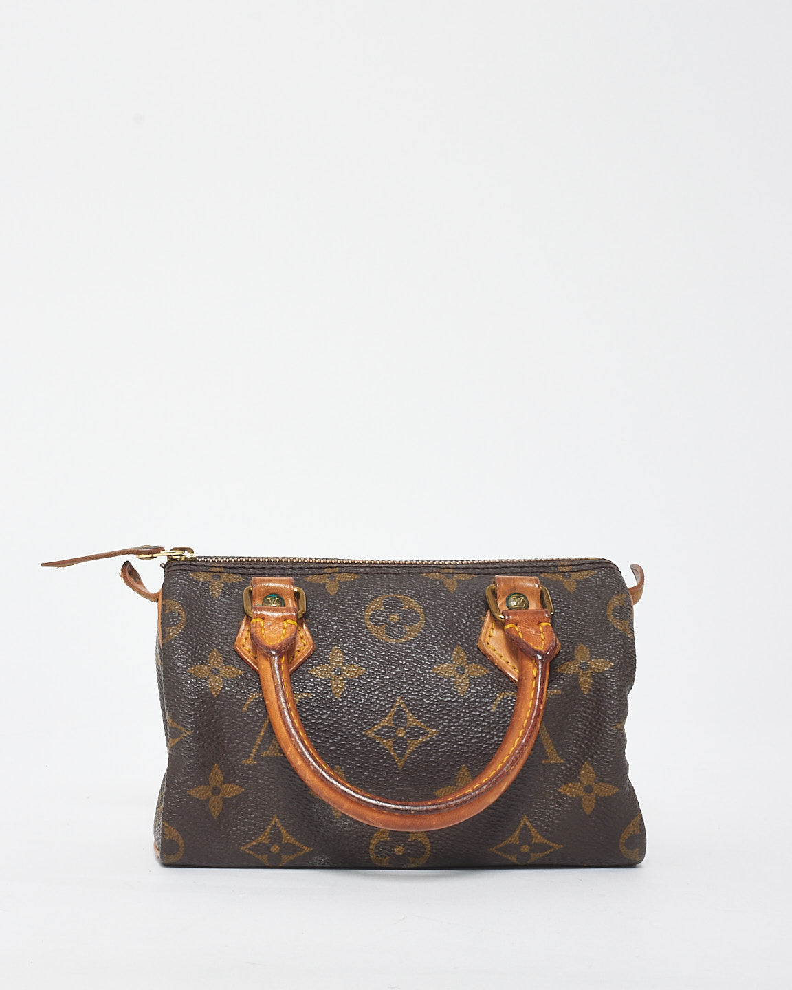 Louis Vuitton Vintage Monogram Canvas Nano Speedy w/ Strap