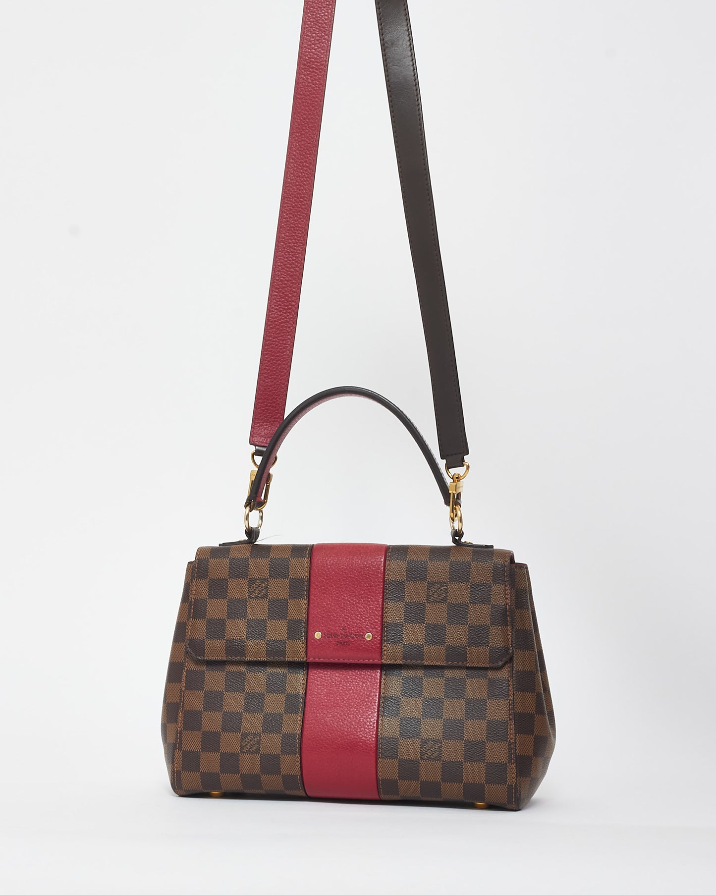 Louis Vuitton Damier Ebene 
Fuchsia MM Bond Street 2Way Bag