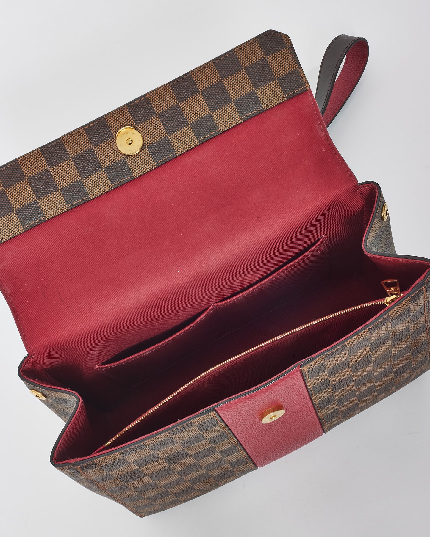 Louis Vuitton Damier Ebene 
Fuchsia MM Bond Street 2Way Bag