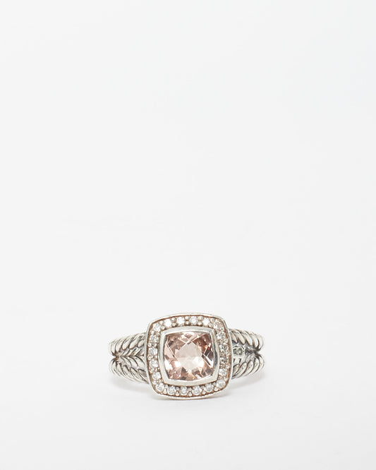 David Yurman Morganite 
Diamond Petite Albion - 7