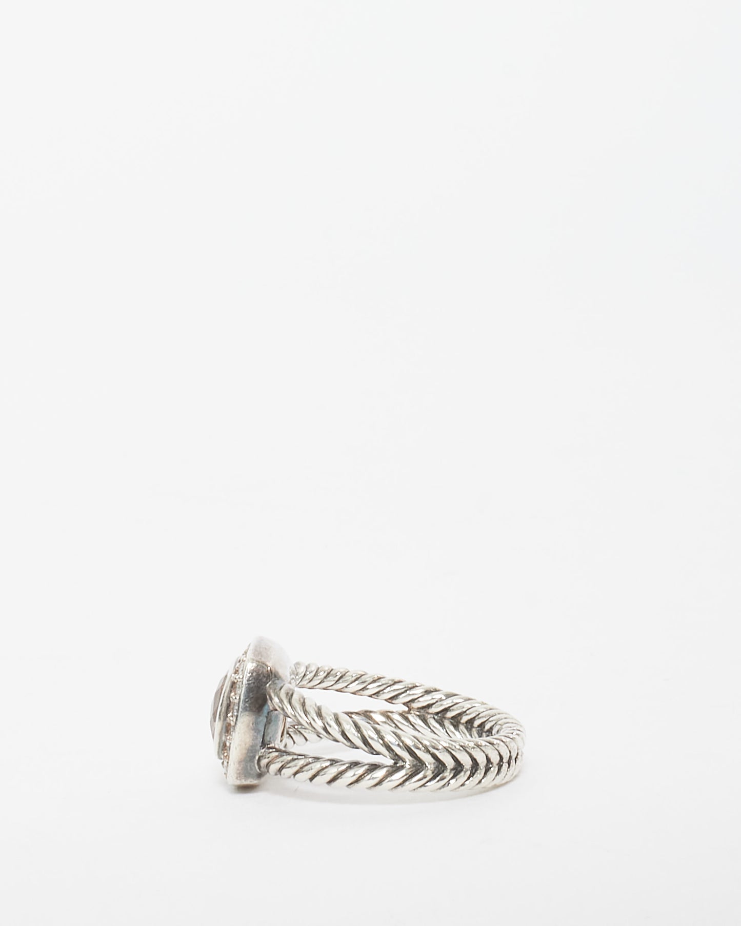 David Yurman Morganite 
Diamond Petite Albion - 7