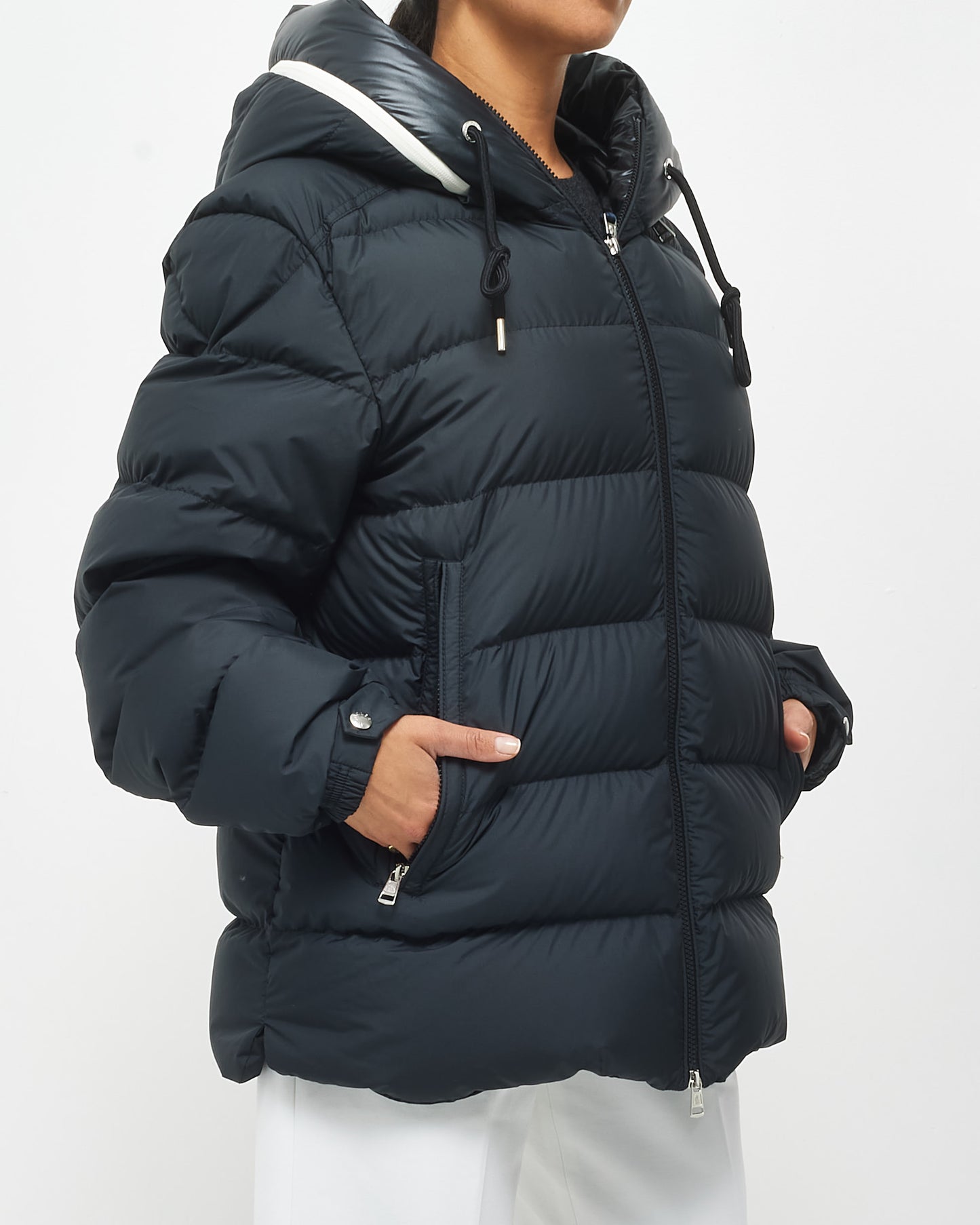 Moncler Black Nylon Down Men
s Puffer Jacket - 5