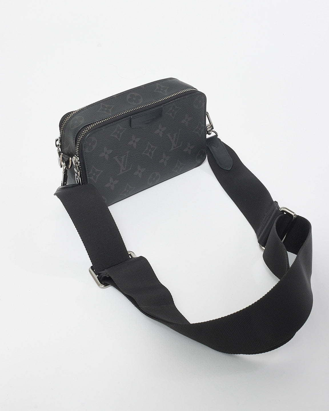 Louis Vuitton Monogram Eclipse Alpha Wearable Wallet Crossbody Bag