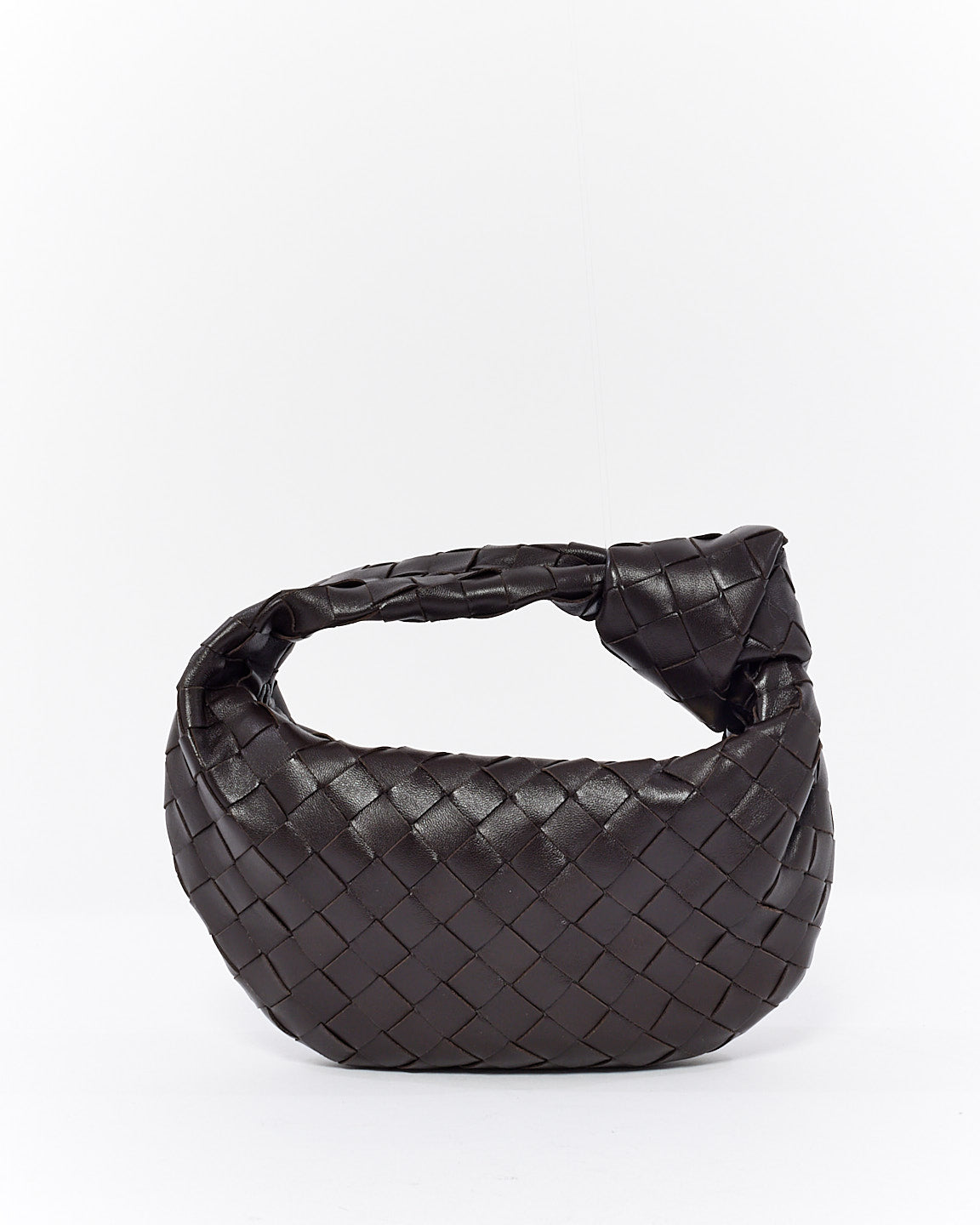 Bottega Veneta Brown (Fondant) Intrecciato Leather Mini Jodie Bag