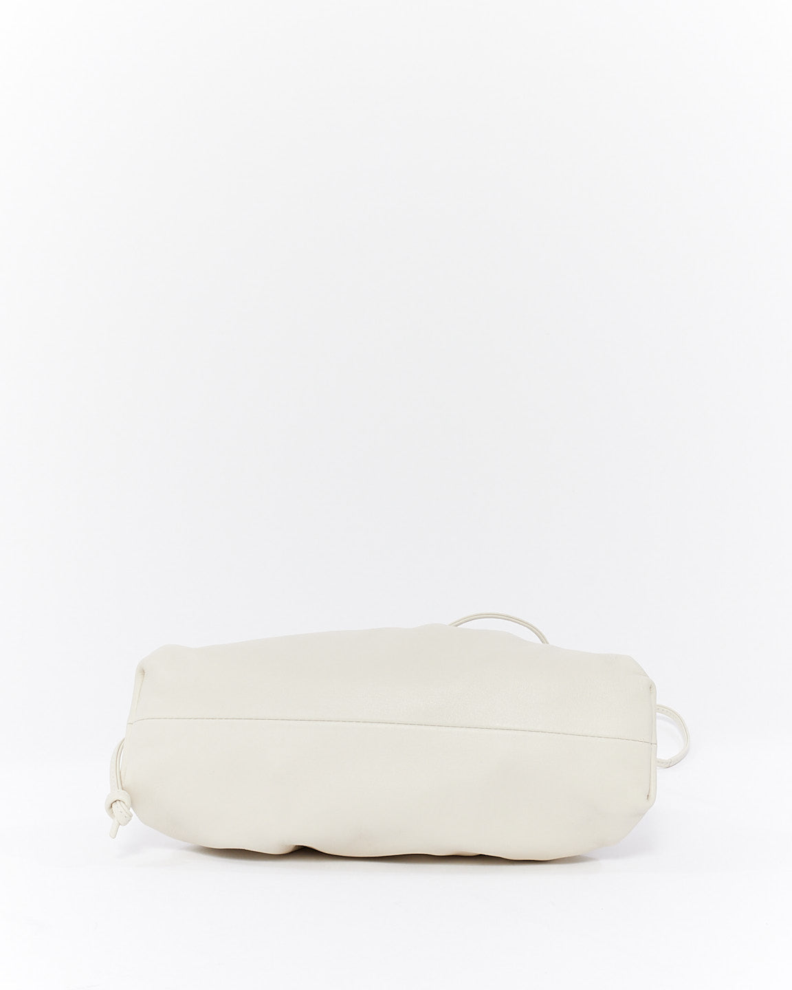 Bottega Veneta Mini pochette blanche (craie) à bandoulière