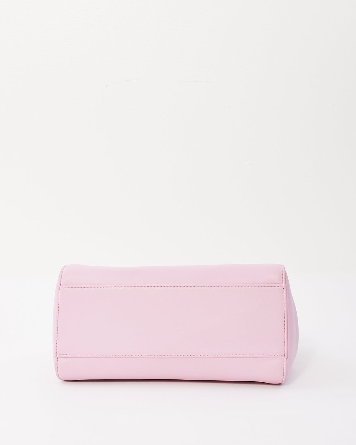 Fendi Pink Leather Mini Peekaboo Bag