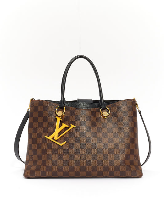 Louis Vuitton Damier Ebene Toile Riverside Sac fourre-tout