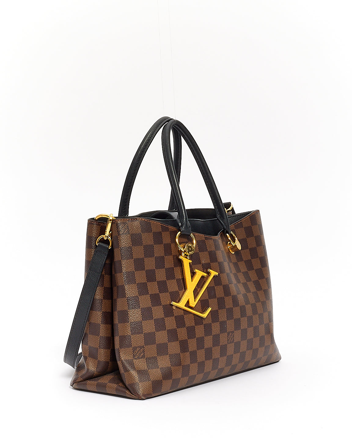 Louis Vuitton Damier Ebene Canvas Riverside Tote Bag