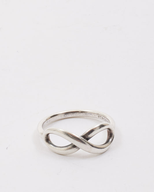 Tiffany 
Co. Sterling Silver Infinity Ring - 6.5