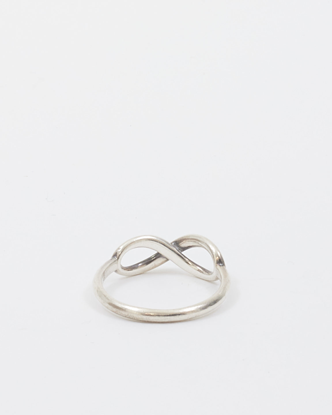 Tiffany 
Co. Sterling Silver Infinity Ring - 8