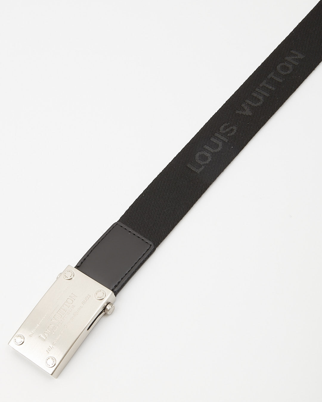 Louis Vuitton Fabric Logo Bengale Inventeur Belt - 85/34