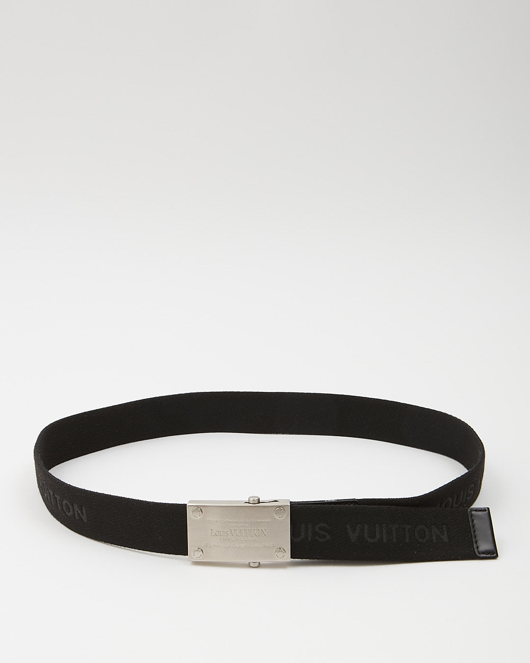 Louis Vuitton Fabric Logo Bengale Inventeur Belt - 85/34