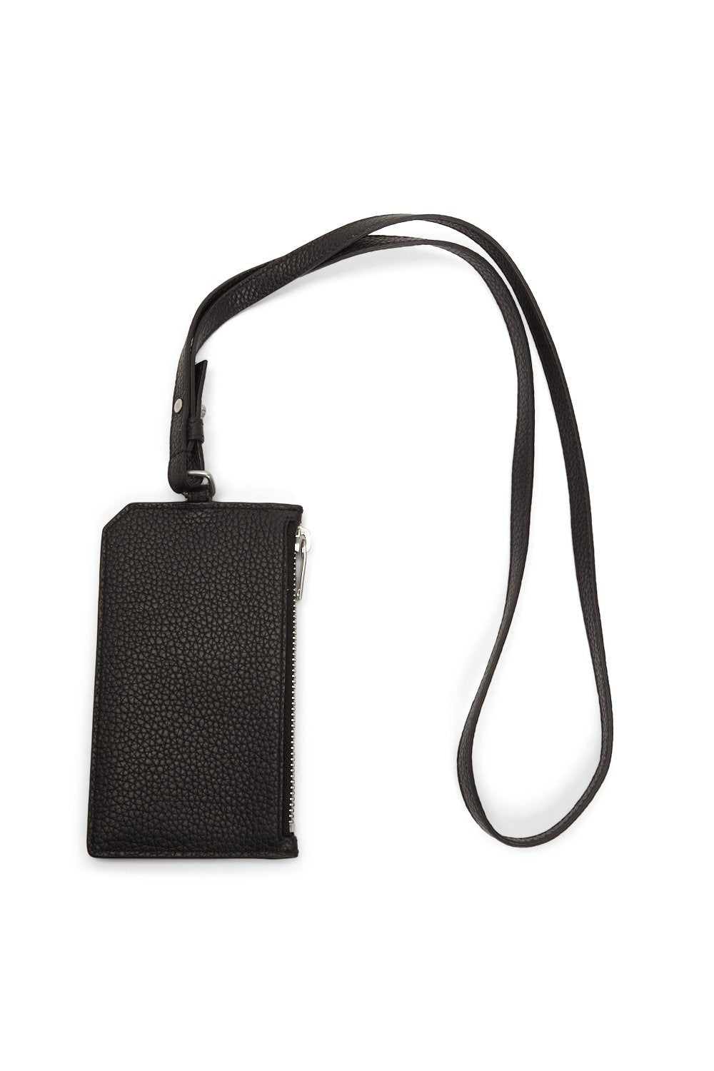 Saint Laurent Black Grained Leather Sac De Jour Souple Card Case