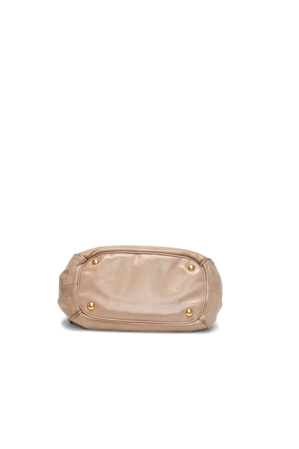 Miu Miu Nude Vitello Shine 1095 Convertible Tote