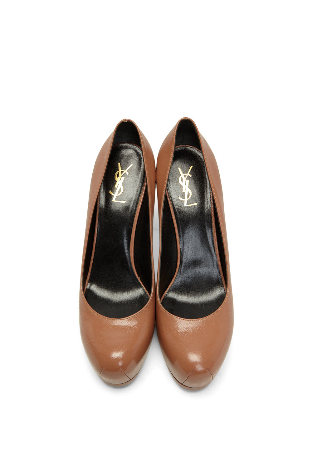 Escarpins hommage en cuir beige Saint Laurent - 41