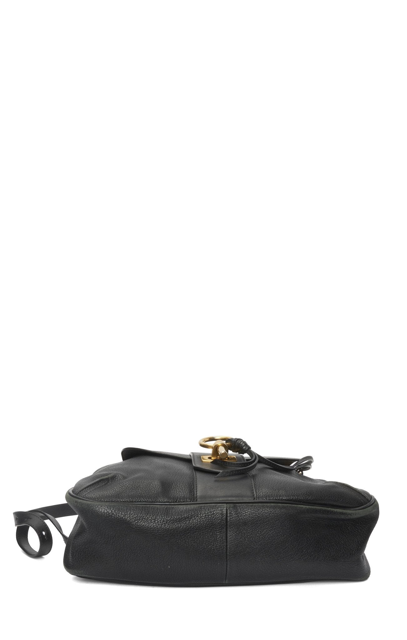 Chloé Black Leather Medium Lexa Shoulder Bag