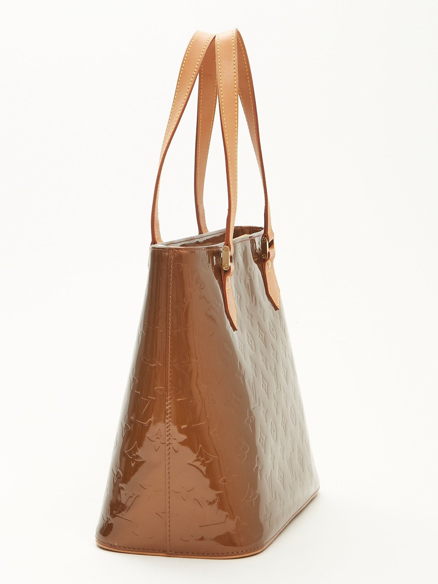 Louis Vuitton Brown Vernis Houston Tote Bag