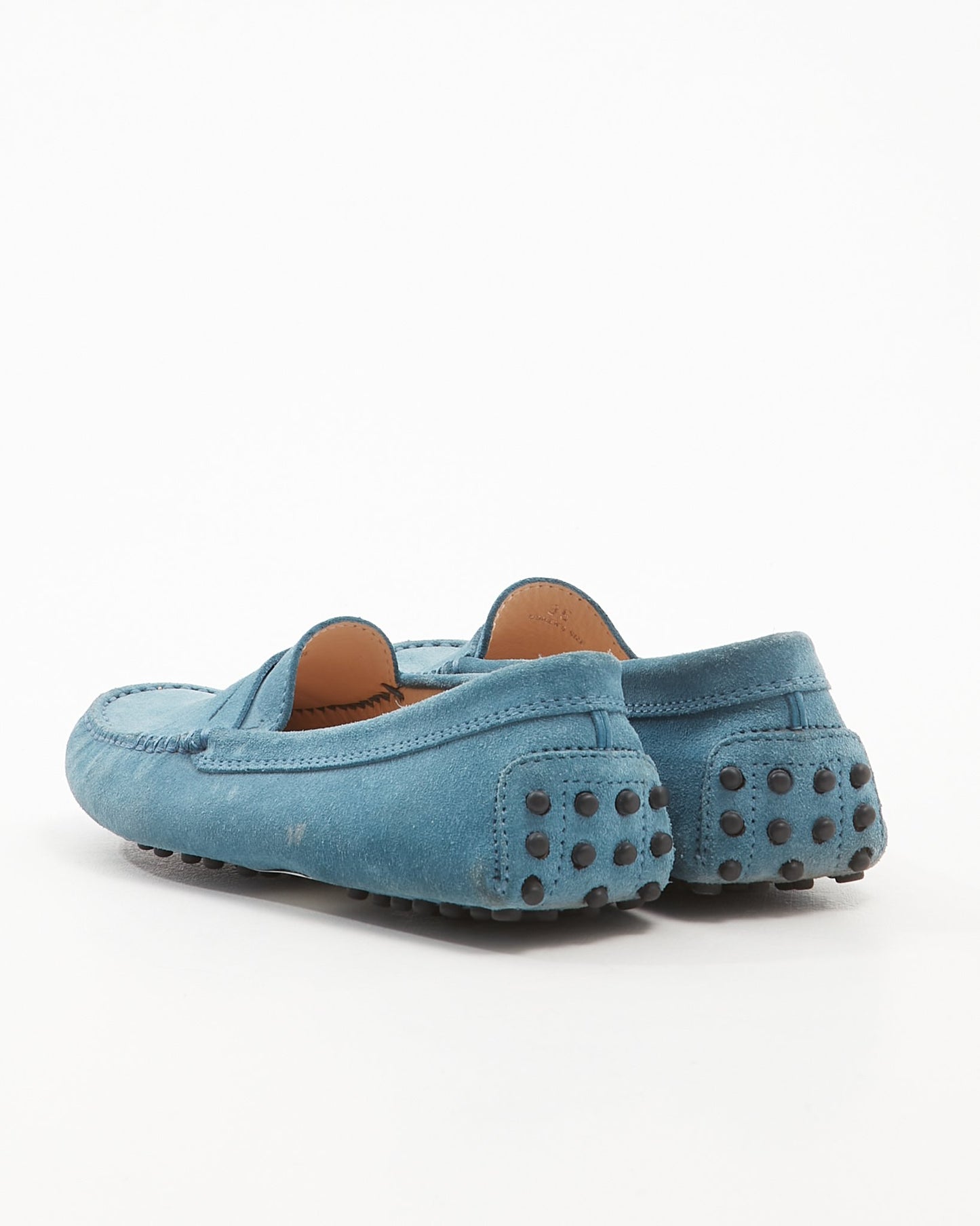 Tod
s Blue City Gommini Suede Driving Shoes - 35