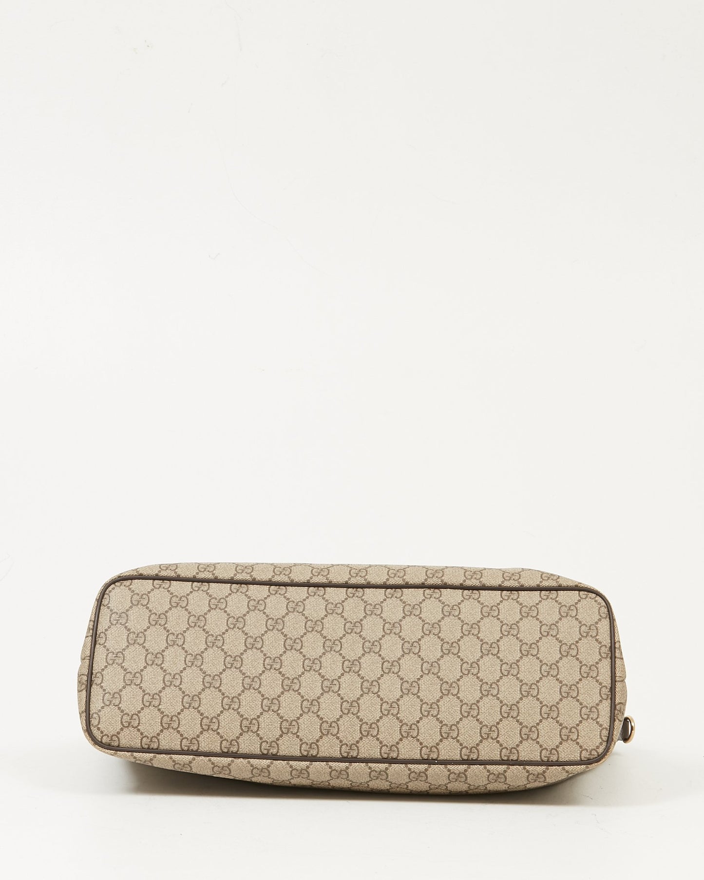 Gucci Brown GG Coated Canvas Convertible Tote Bag