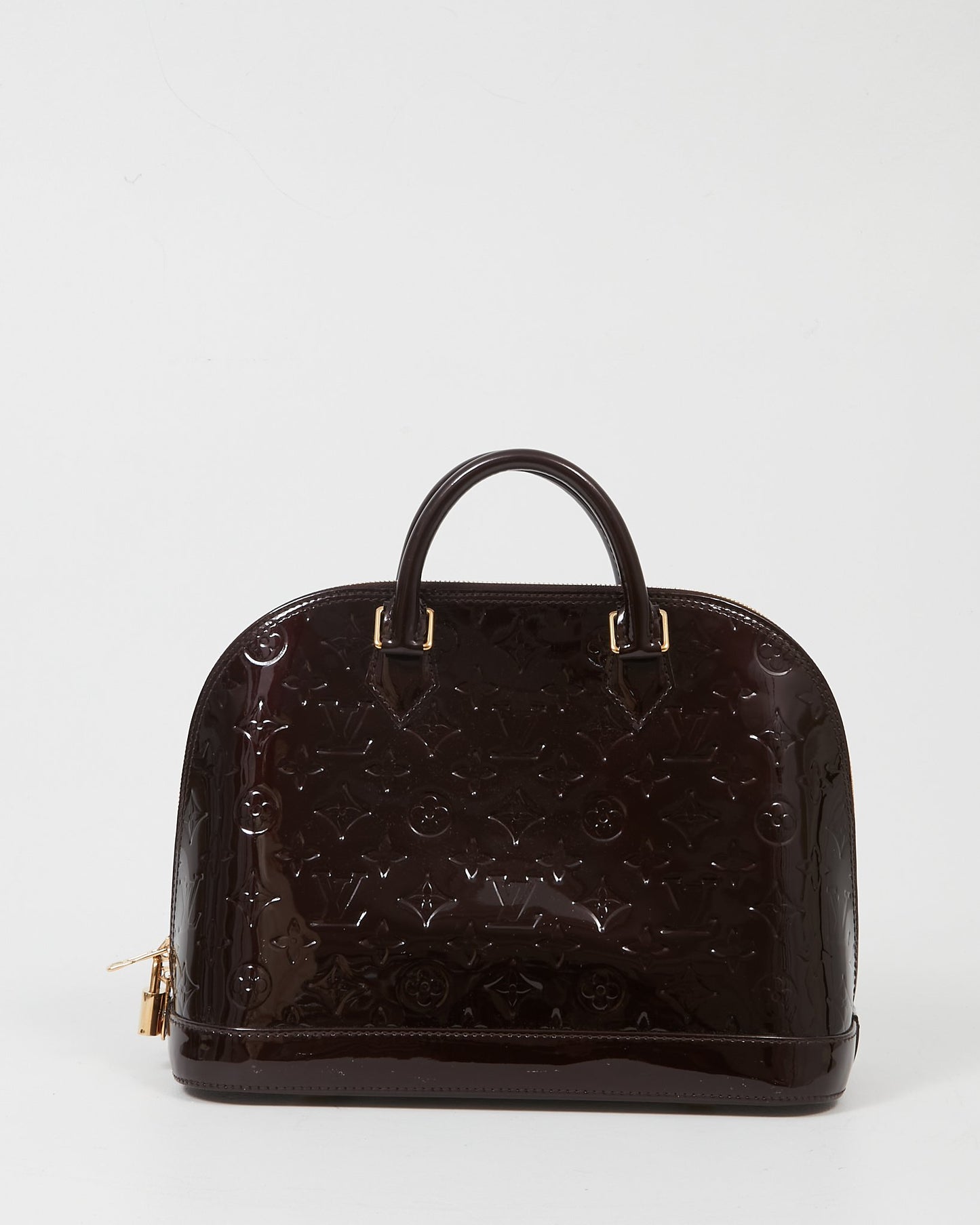 Louis Vuitton Amarante Vernis Alma PM Bag