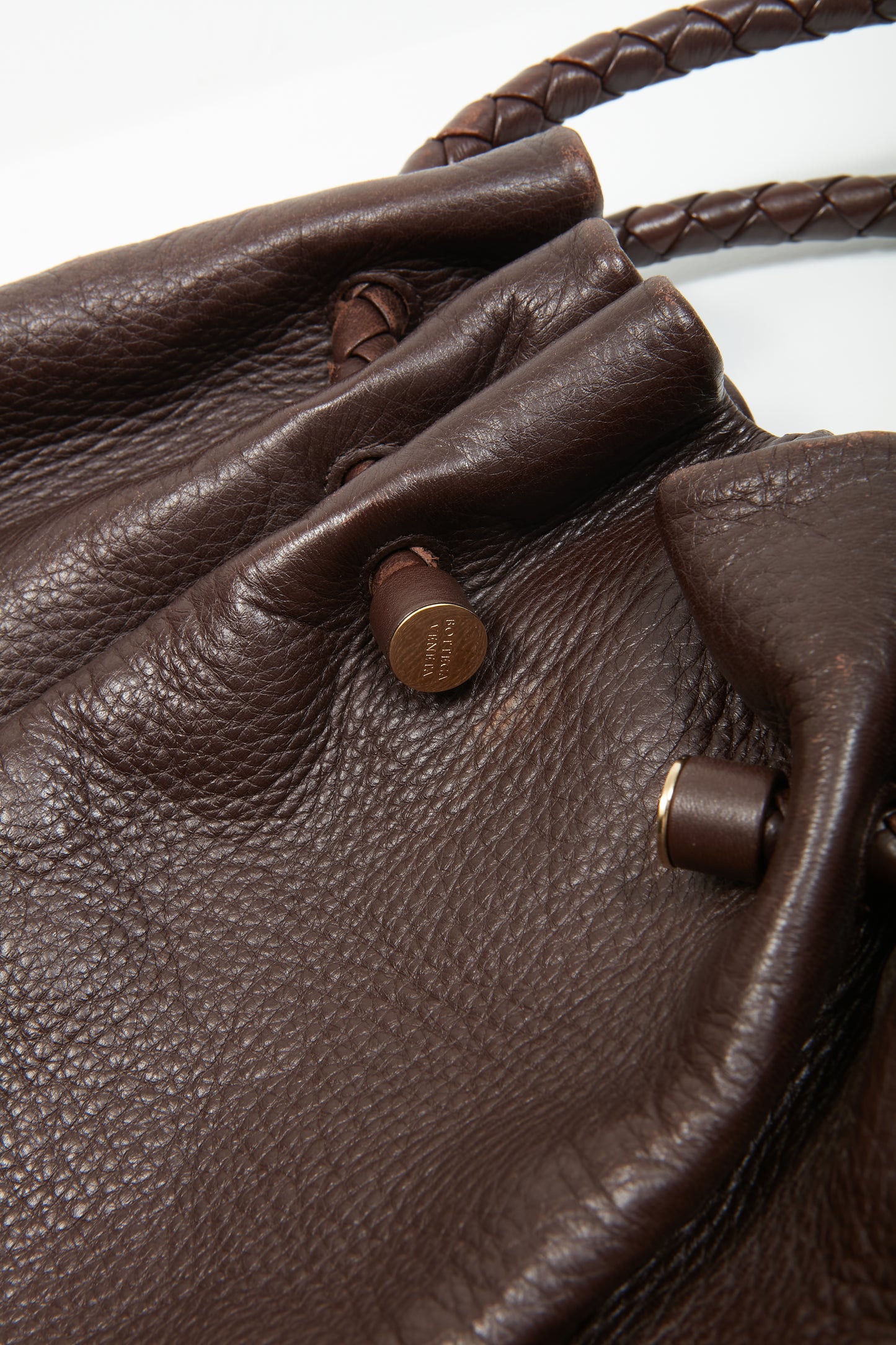 Bottega Veneta Brown Leather Hobo Bag