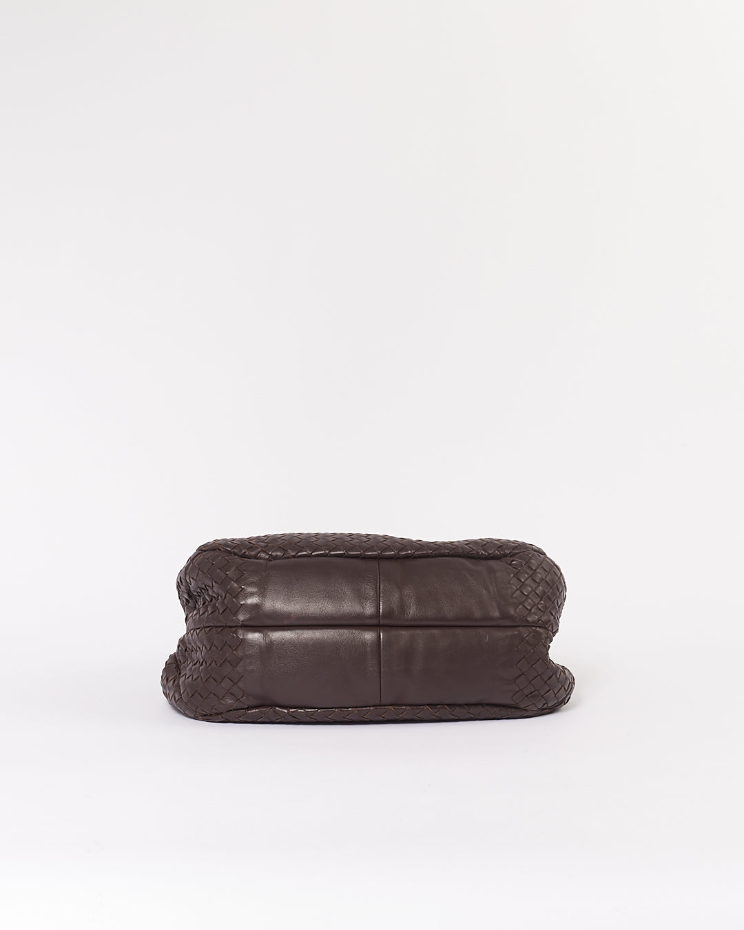 Bottega Veneta Brown Intrecciato Shoulder Bag