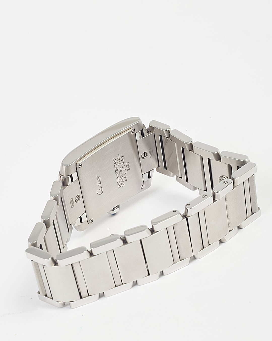 Cartier Stainless Steel Tank Francaise Watch 30mm