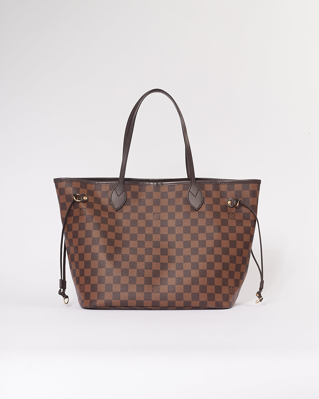 Louis Vuitton Damier Ebene Coated Canvas Neverfull MM Tote Bag