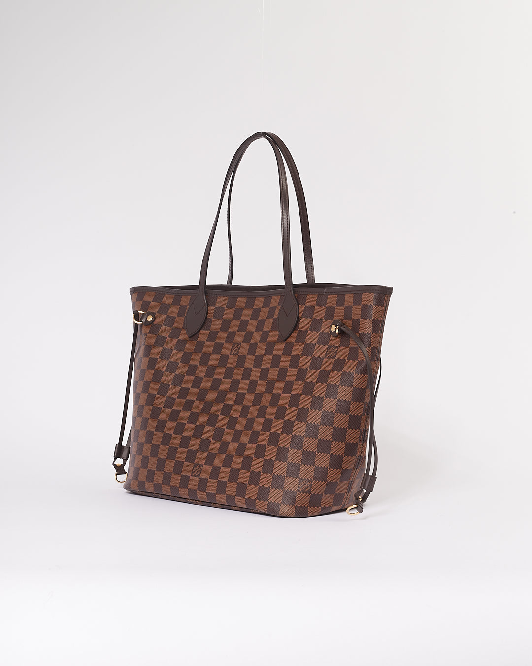 Louis Vuitton Damier Ebene Coated Canvas Neverfull MM Tote Bag