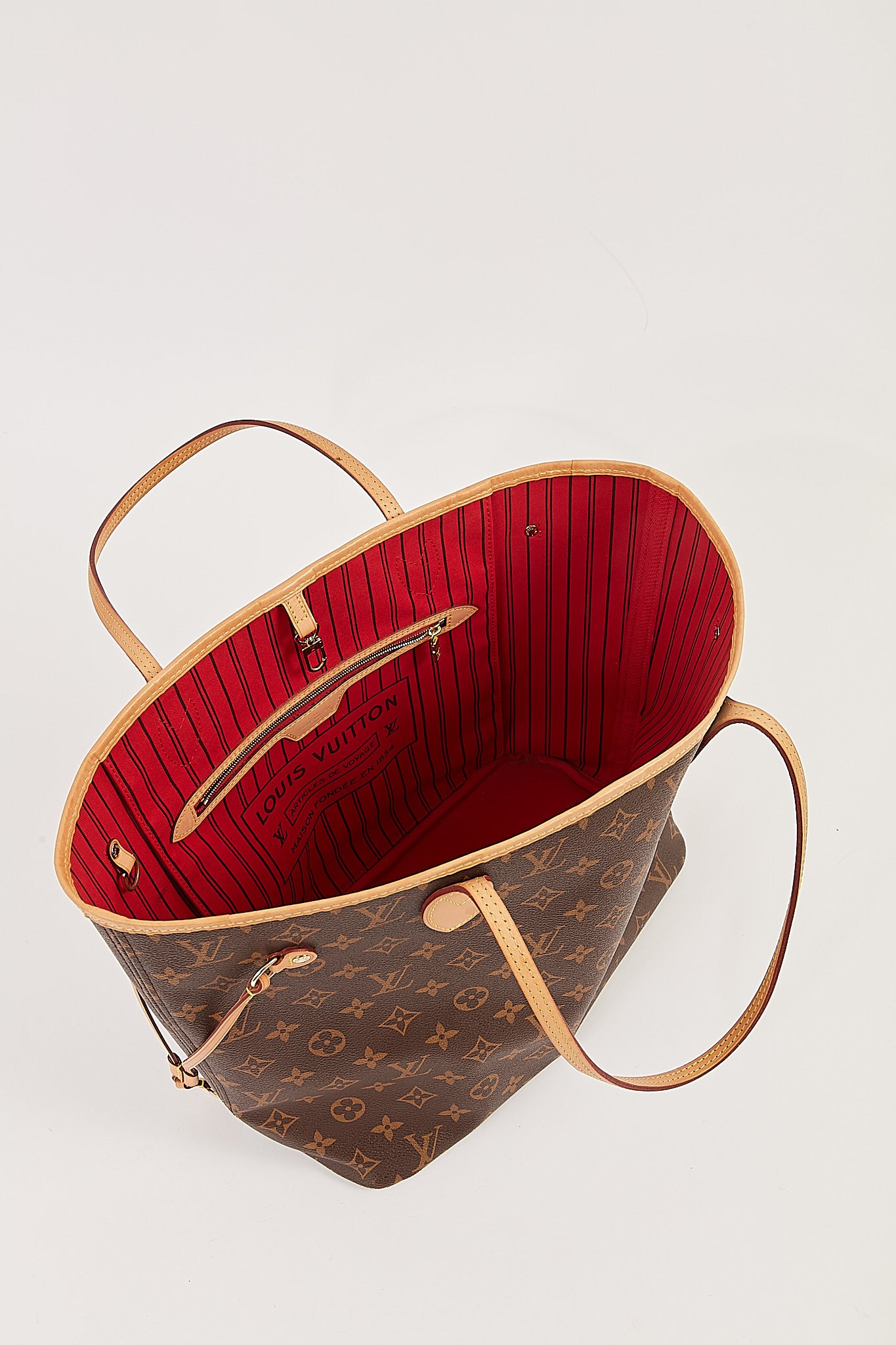 Louis Vuitton Monogram Canvas Neverfull MM Tote Bag