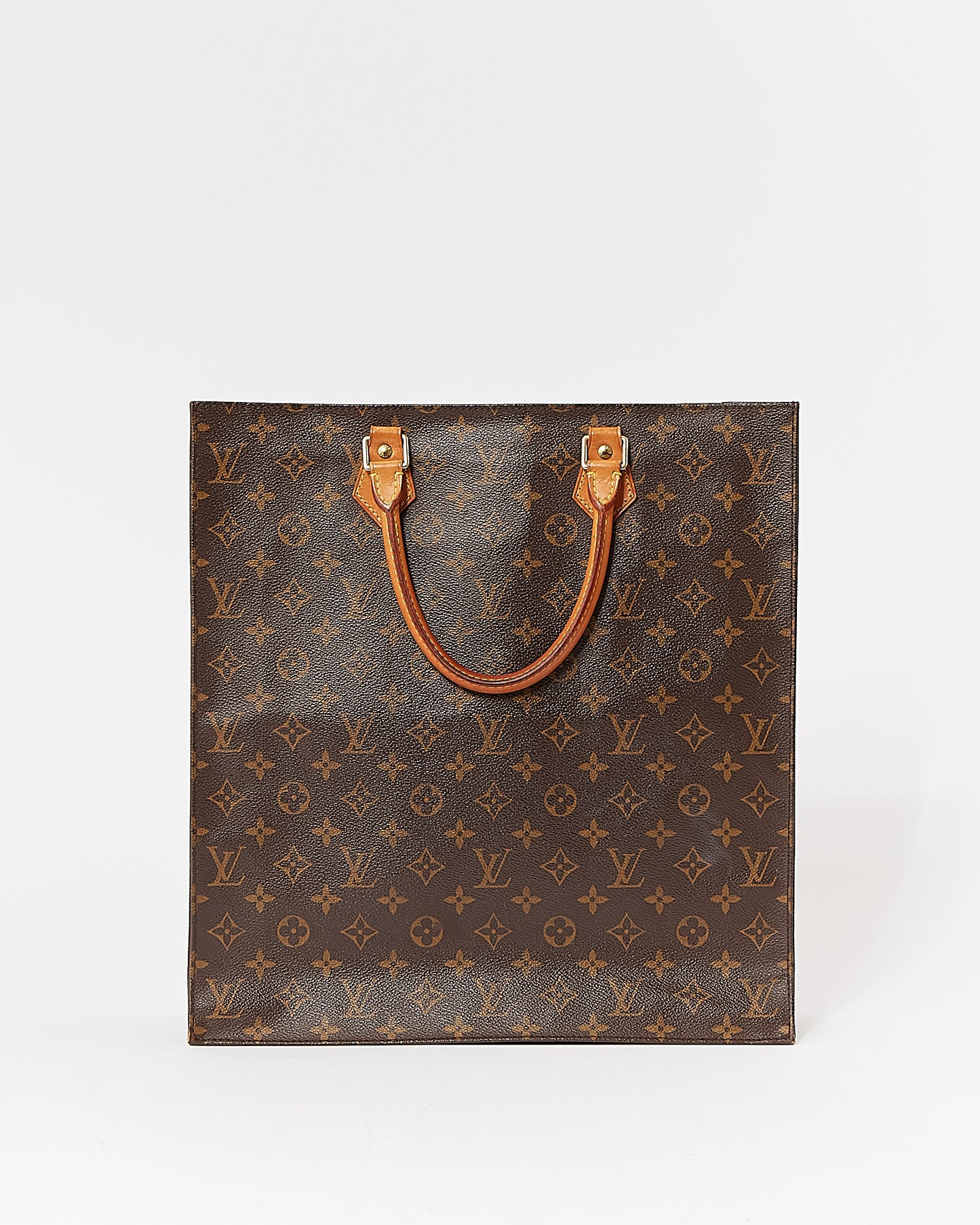 Louis Vuitton Monogram Canvas Sac Plat Tote Bag