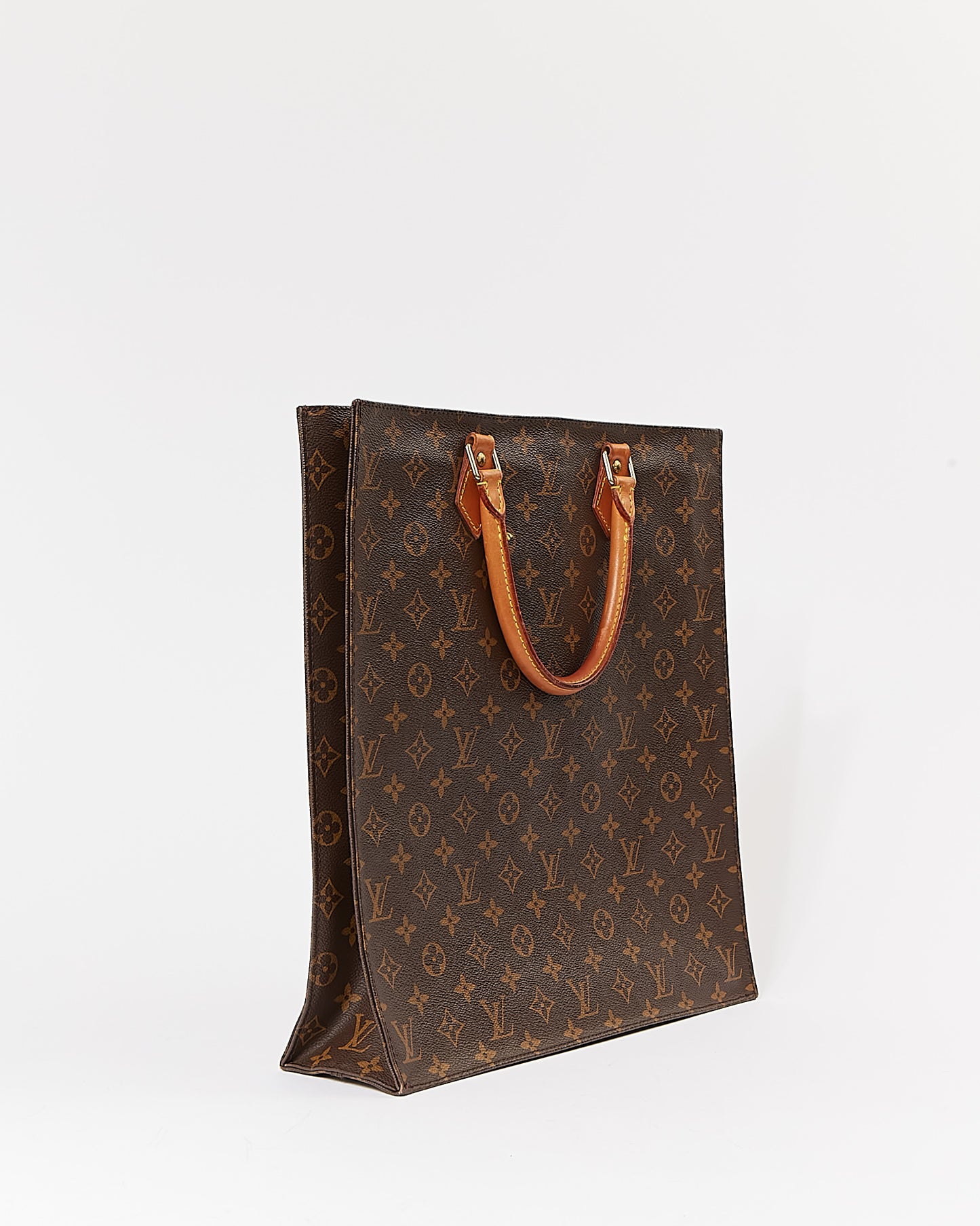 Louis Vuitton Monogram Canvas Sac Plat Tote Bag