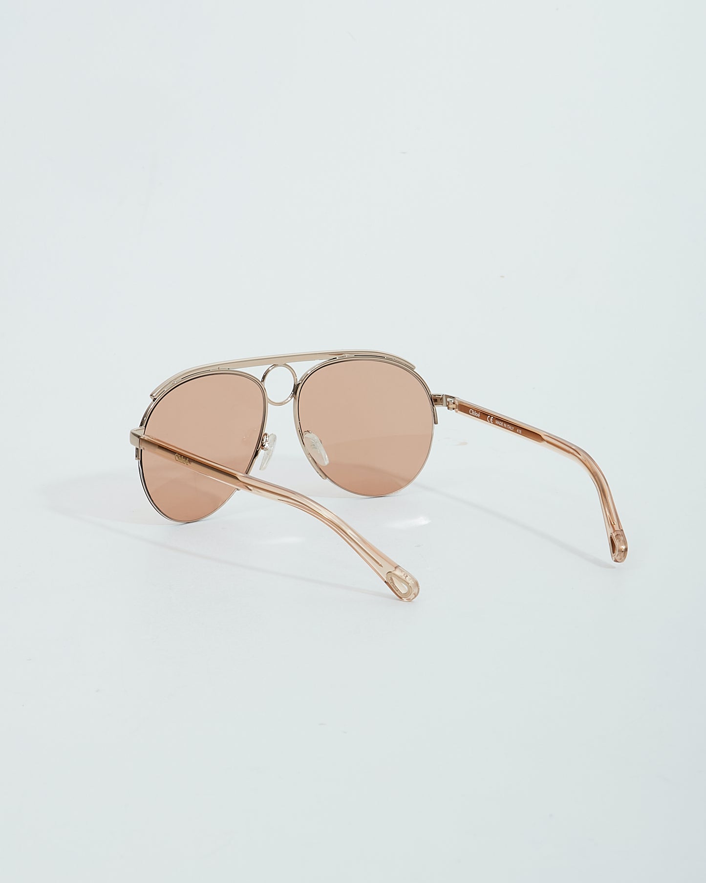 Chloé Gold CE152S Aviator Sunglasses