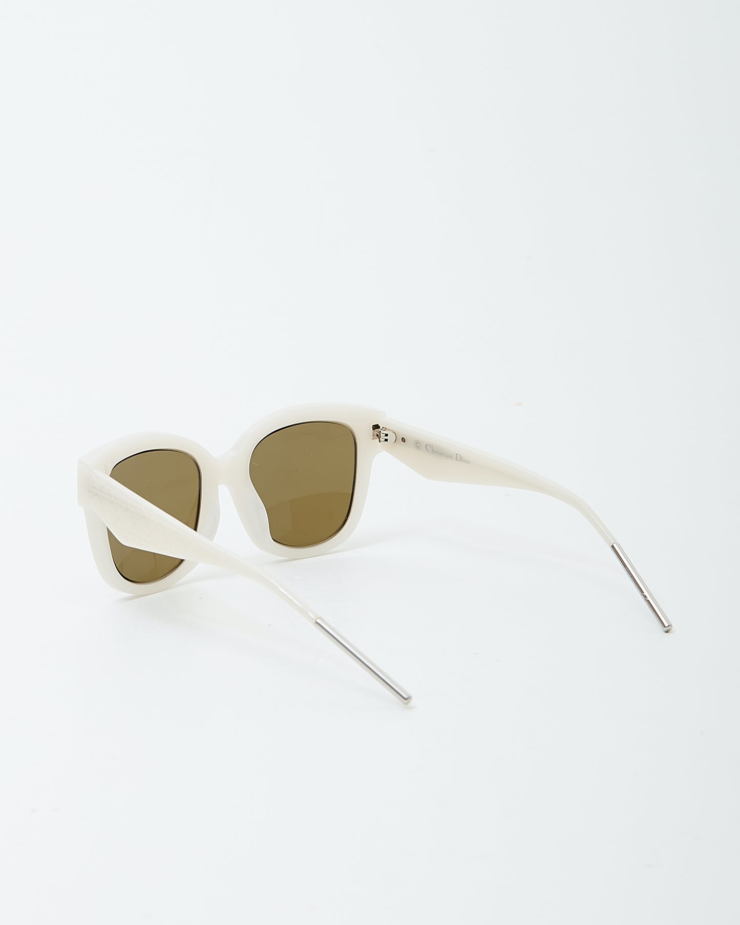 Dior White VeryDior1N 6NMA6 Wayfarer Sunglasses