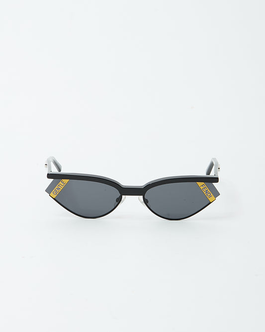 Fendi x GENTLE MONSTER Lunettes de soleil œil de chat noires Gentle Fendi No1