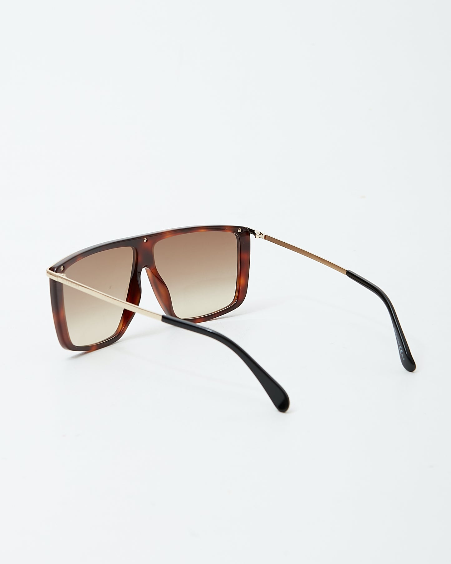 Givenchy Brown Tortoise GV7146/G/S Shield Aviator Sunglasses