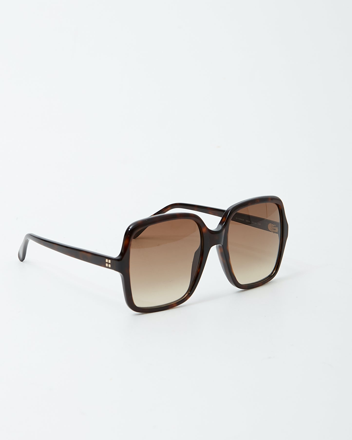 Givenchy Dark Brown Havana Oversize GV7123G/S Square Sunglasses