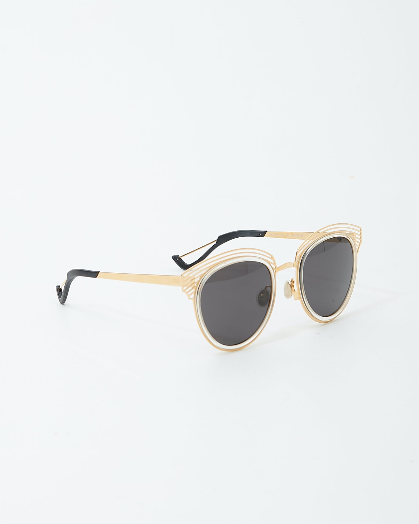 Dior Gold 00Y1 Enigme Cat Eye Sunglasses