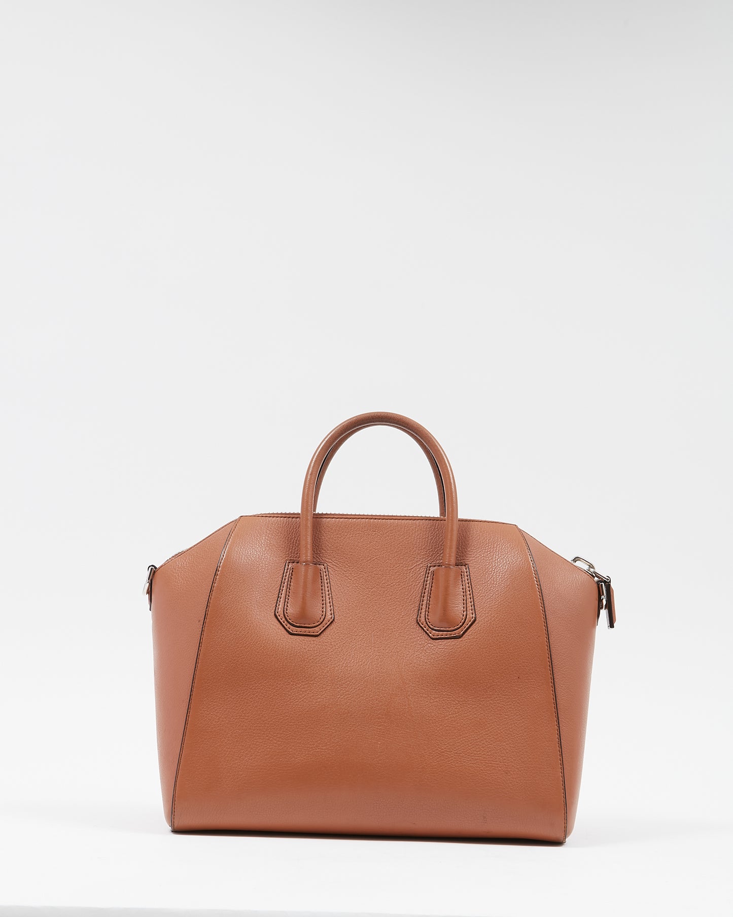 Givenchy Tan Grained Leather Medium Antigona Bag