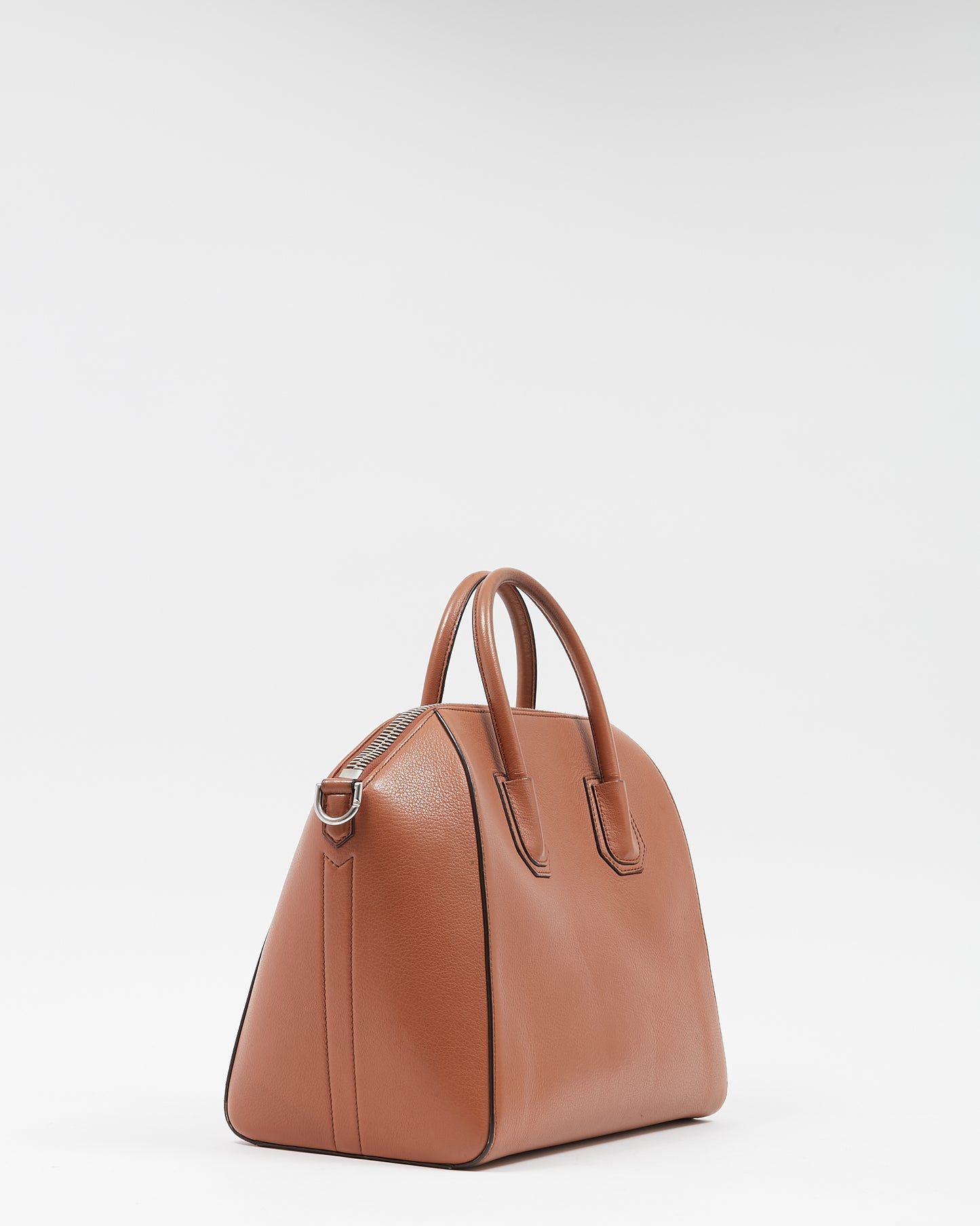 Givenchy Tan Grained Leather Medium Antigona Bag