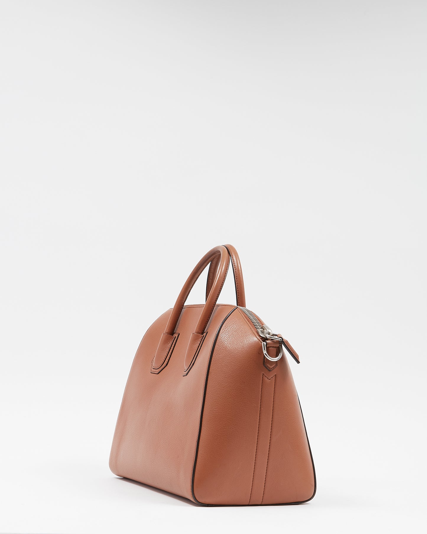 Givenchy Tan Grained Leather Medium Antigona Bag