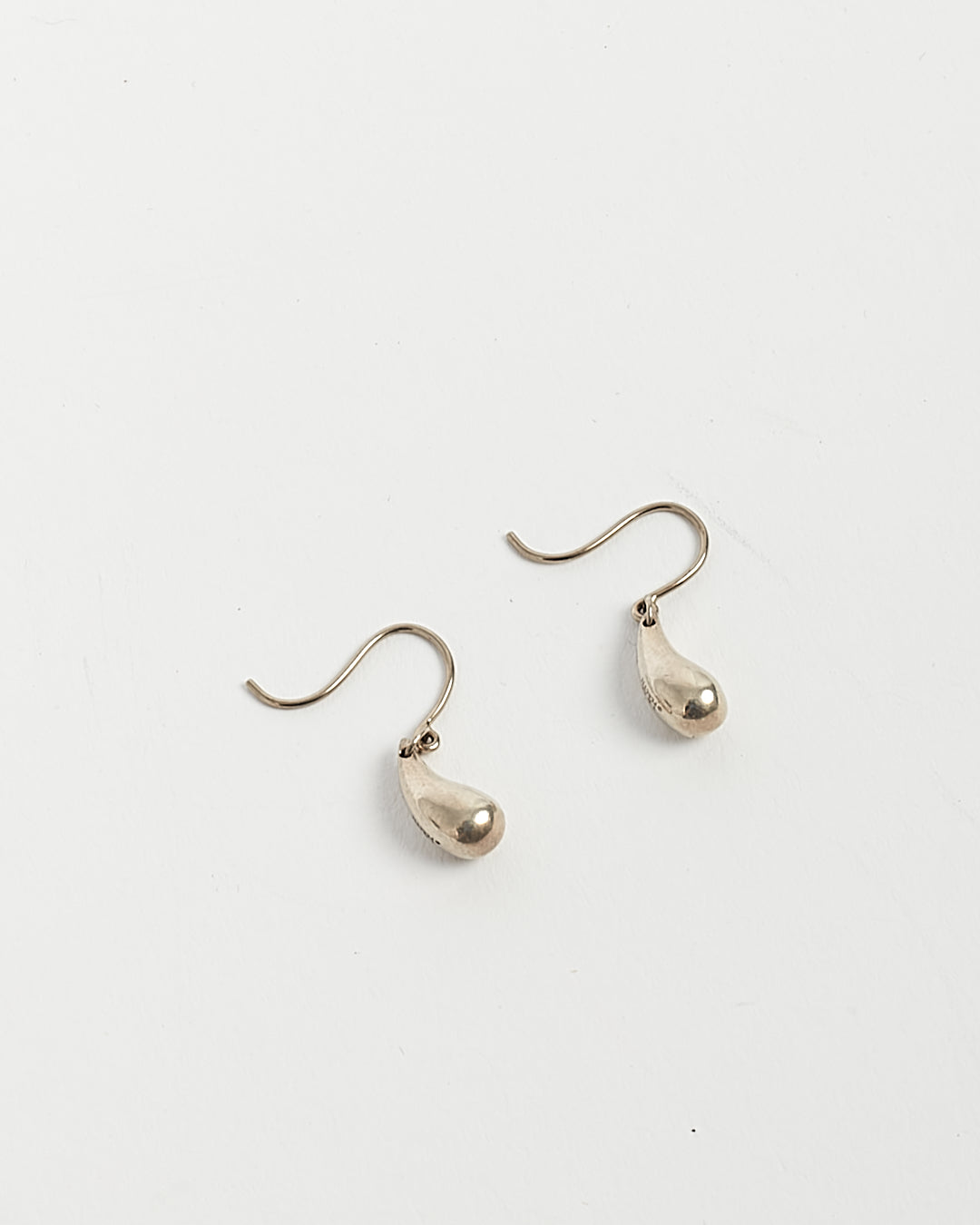 Boucles d
oreilles Tiffany en forme de larme en argent sterling