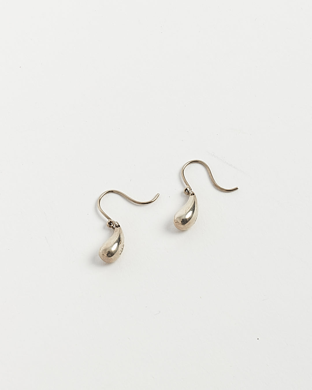 Boucles d
oreilles Tiffany en forme de larme en argent sterling