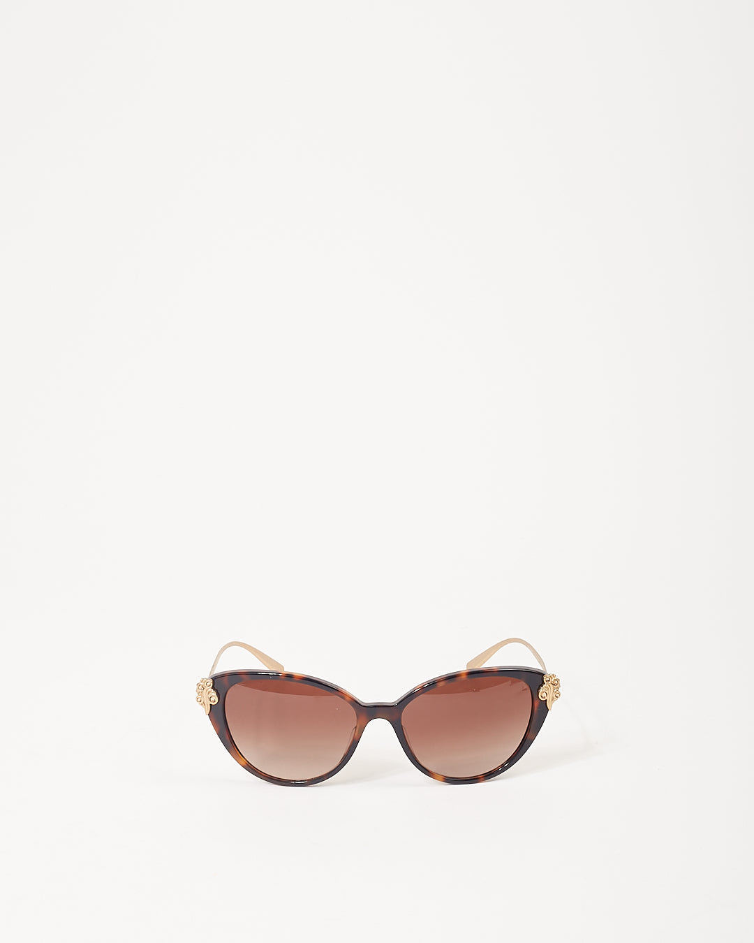 Versace Brown Tortoise MOD 4315 Cat Eye Sunglasses