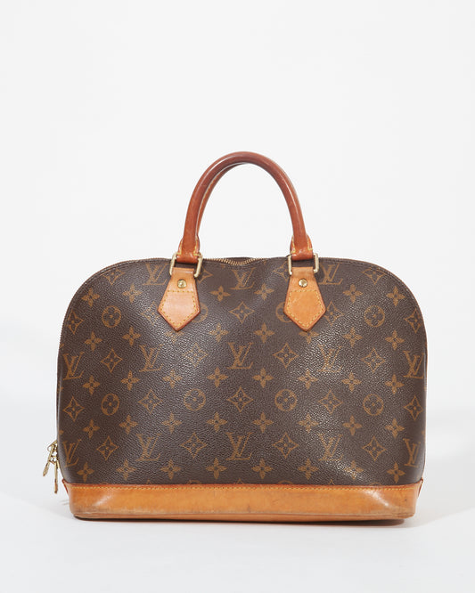 Louis Vuitton Monogram Canvas Alma PM Bag