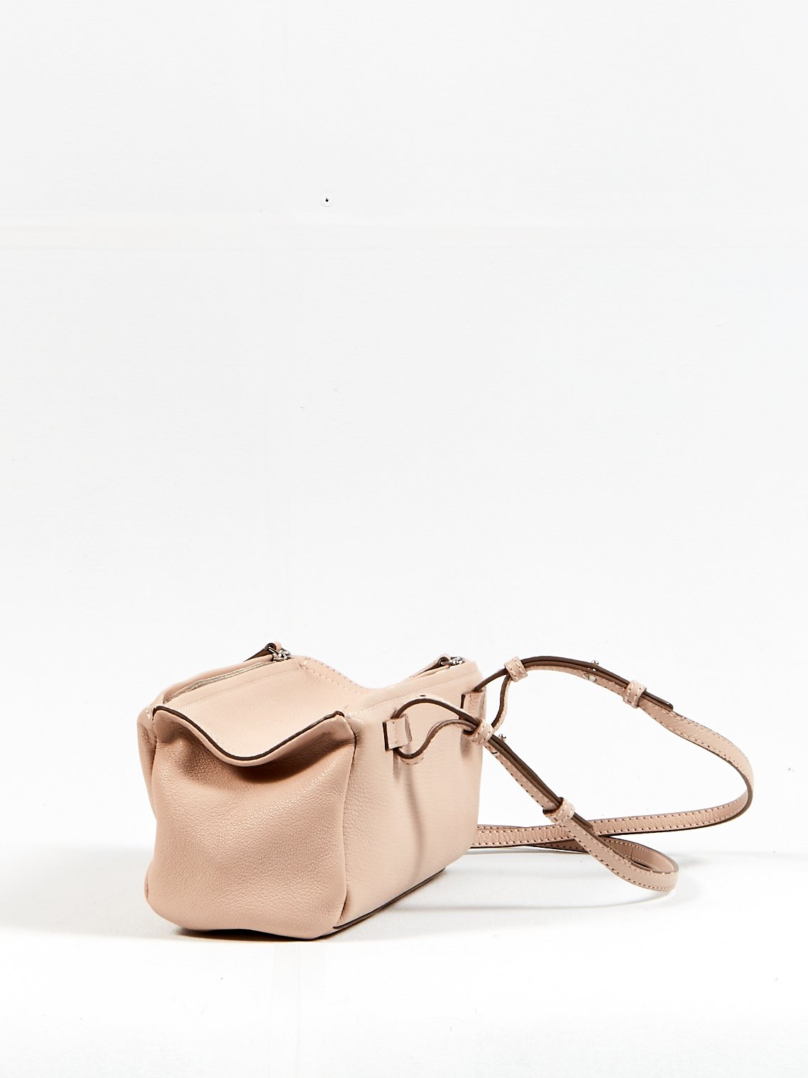 Givenchy Beige Grained Leather Mini Pandora Bag