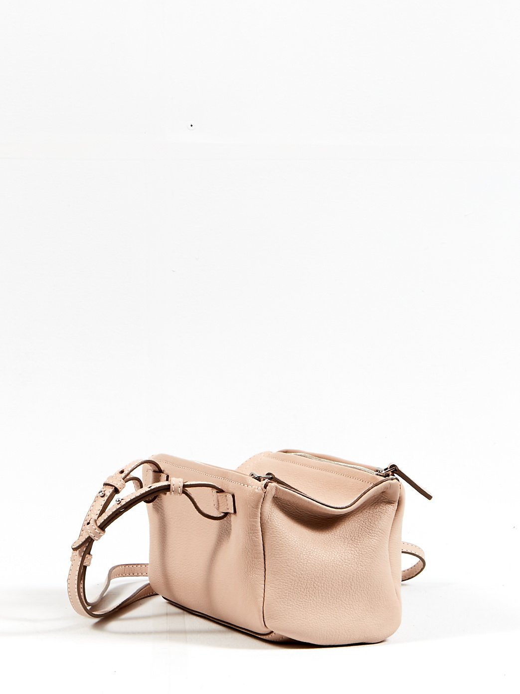 Givenchy Beige Grained Leather Mini Pandora Bag