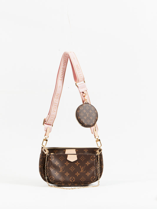 Louis Vuitton Monogram Light Pink Multi Pochette Accessoires