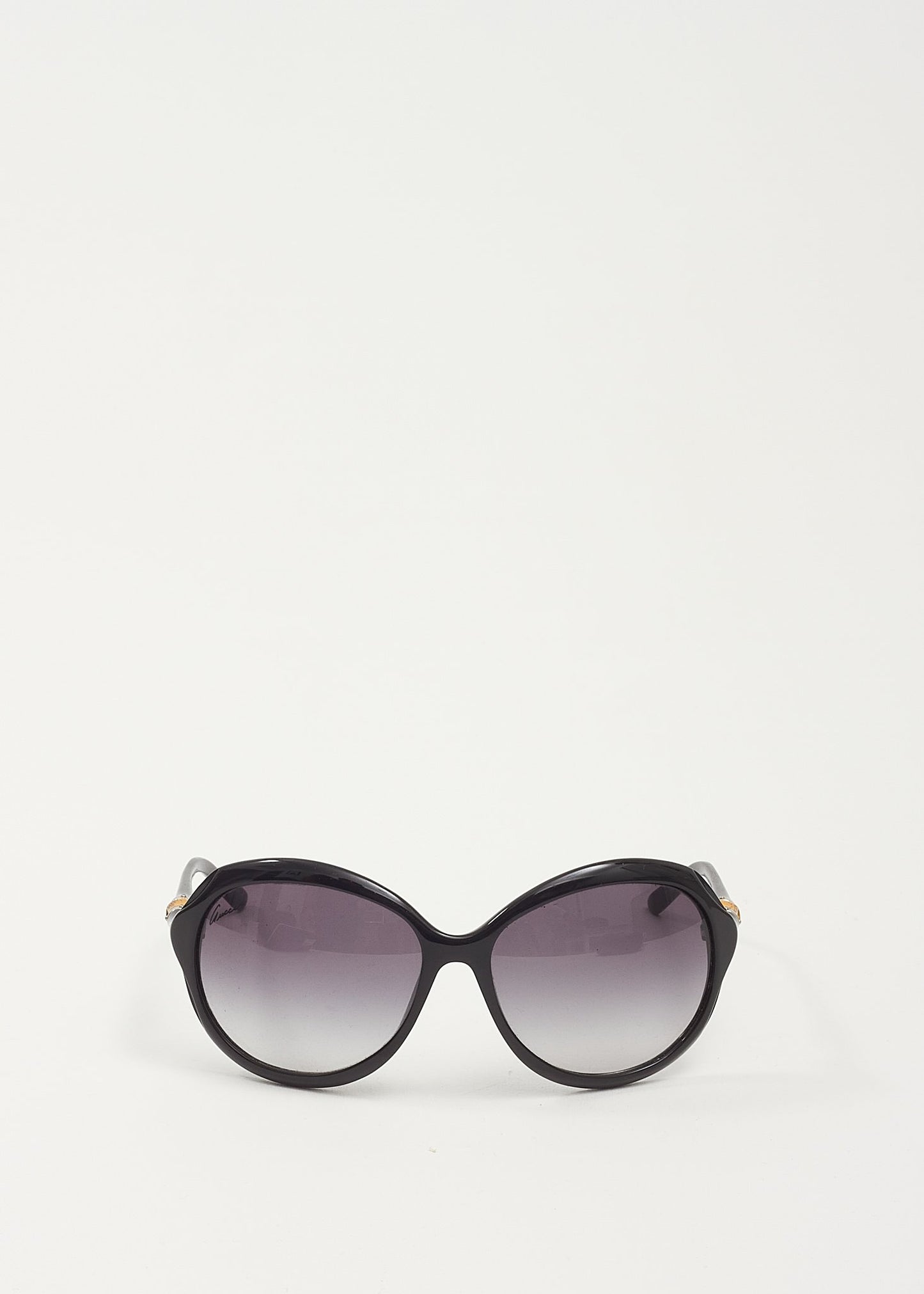 Gucci Black Bamboo GG 3130/S Sunglasses