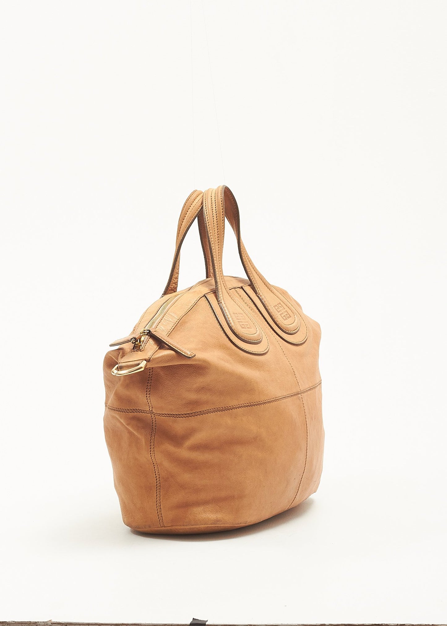 Givenchy Tan Leather Nightingale Medium Tote Bag